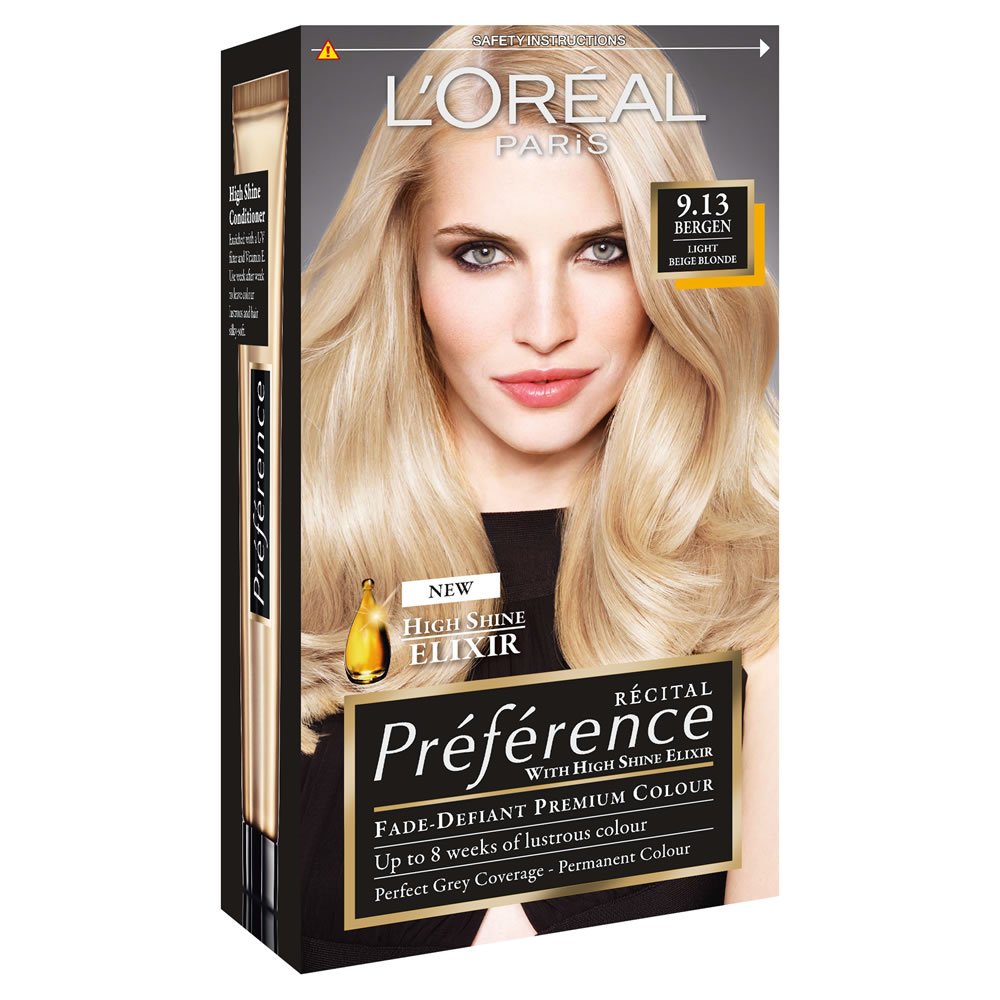 L'Oréal Paris Preference Infinia Bergen Light Beige Blonde  Permanent Hair  Dye – ImaxUK